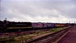 CSX 1950 sits with a variety of other locos